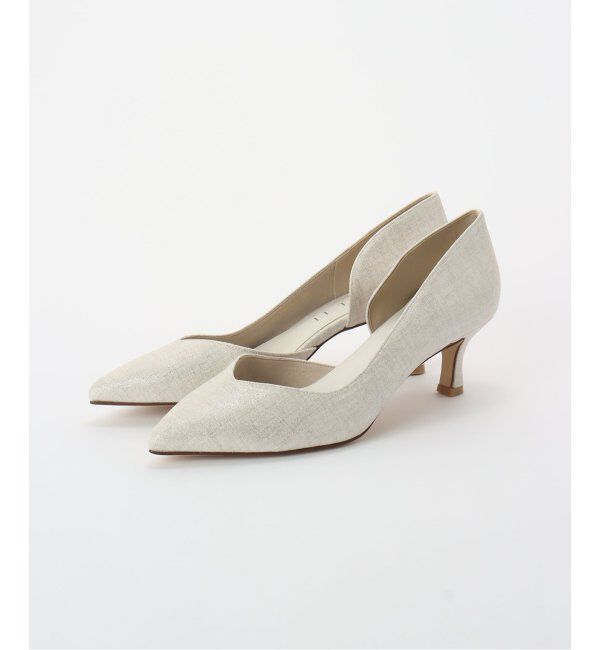  「≪追加≫5.5cmVカットサイドオープン」|パンプス|