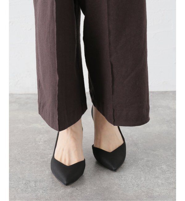  「≪追加≫5.5cmVカットサイドオープン」|パンプス|