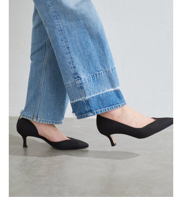  「≪追加≫5.5cmVカットサイドオープン」|パンプス|