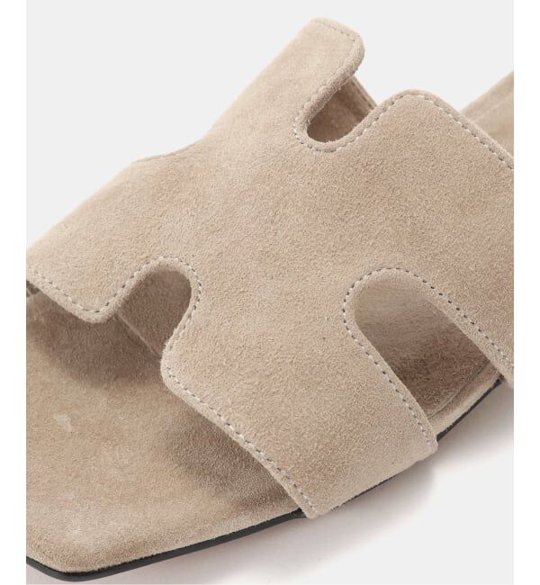 GRISE「REMME/レメ cutting SUEDEサンダル」|サンダル|