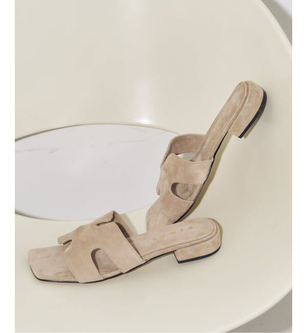 GRISE「REMME/レメ cutting SUEDEサンダル」|サンダル|