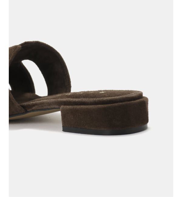 GRISE「REMME/レメ cutting SUEDEサンダル」|サンダル|