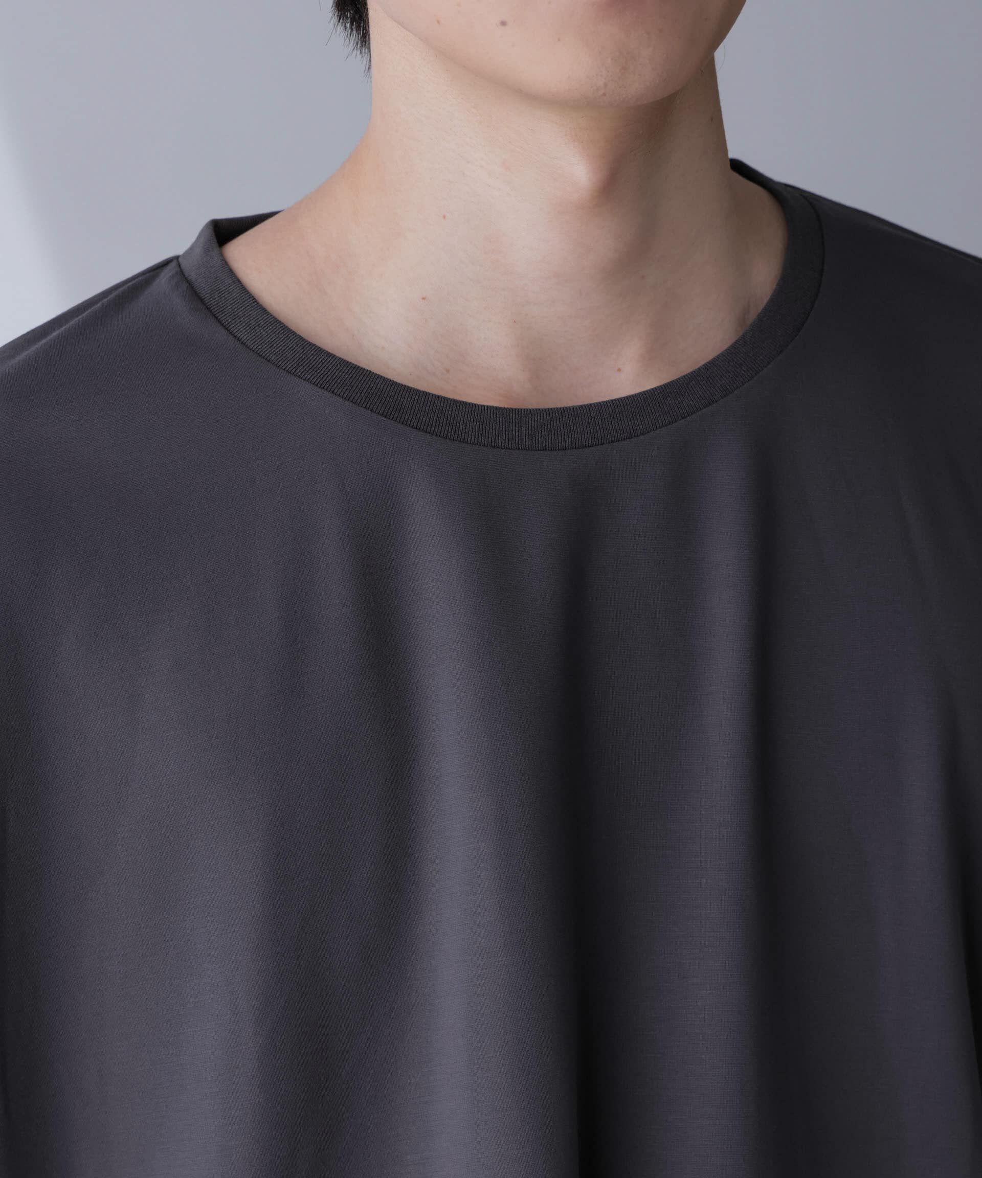 nano･universe「ルーズネックビッグTシャツ 半袖」|Tシャツ・カットソー|