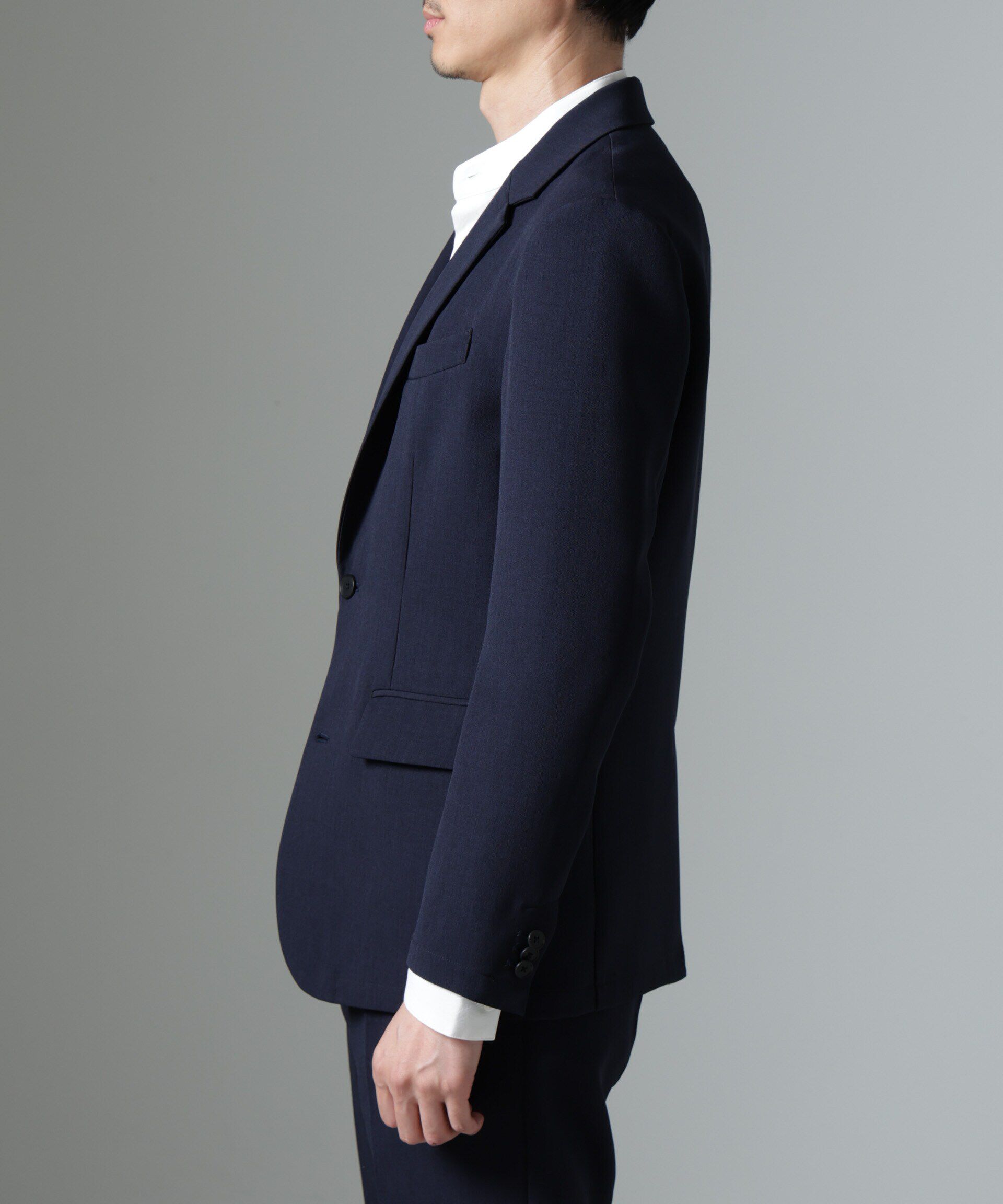 nano･universe「｢Damerino｣Reflax(R) ダブルクロスウェザーセットアップ」|スーツ|