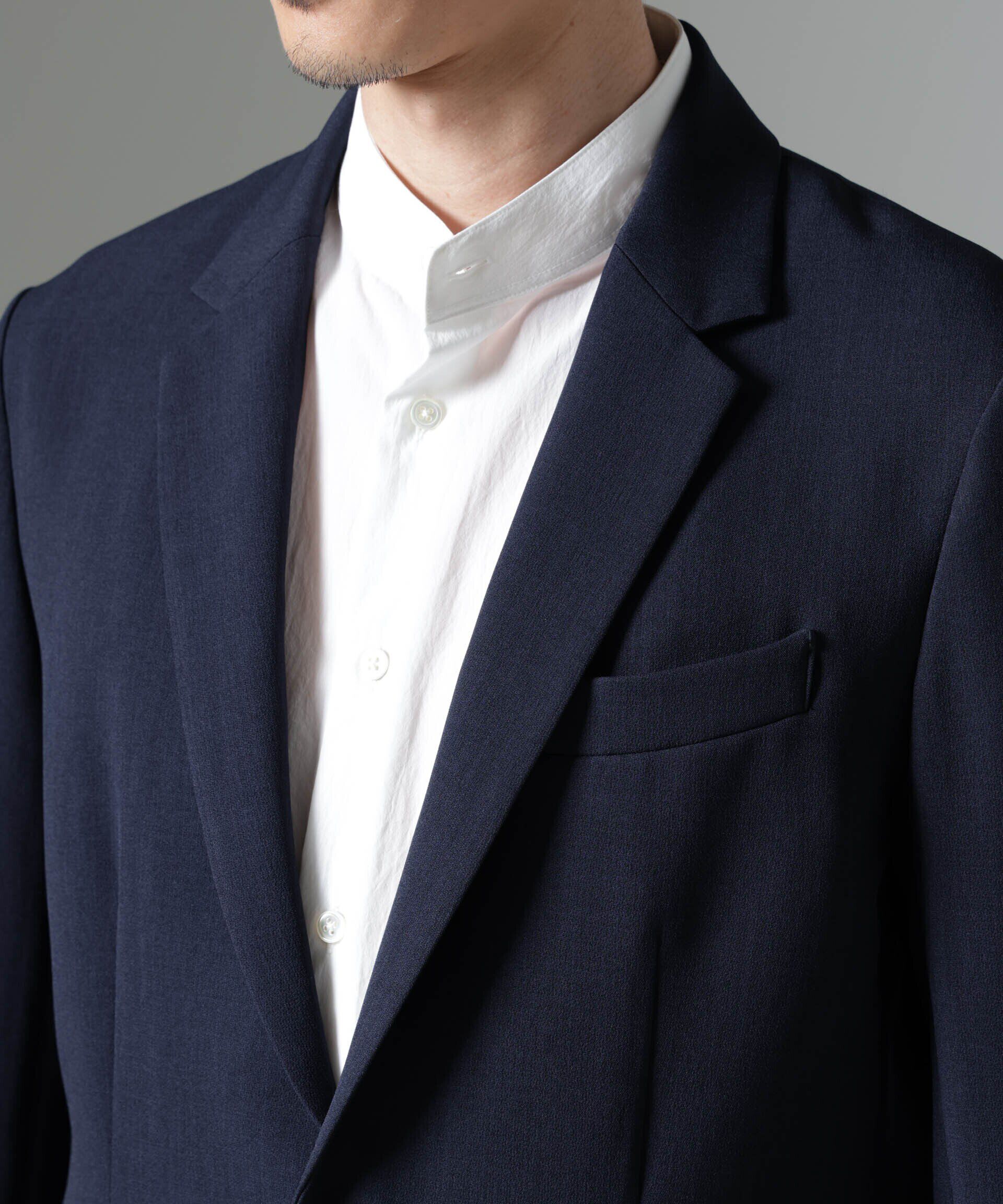 nano･universe「｢Damerino｣Reflax(R) ダブルクロスウェザーセットアップ」|スーツ|