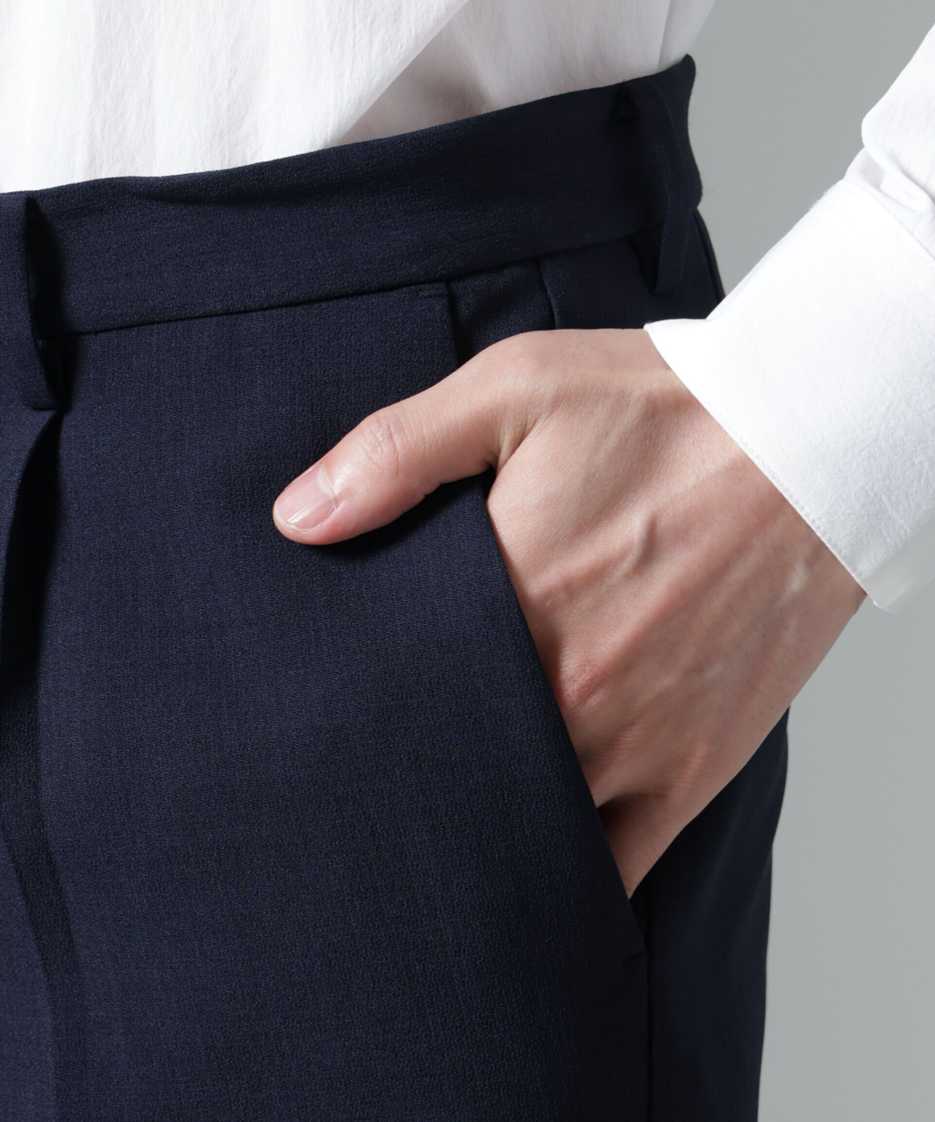 nano･universe「｢Damerino｣Reflax(R) ダブルクロスウェザーセットアップ」|スーツ|