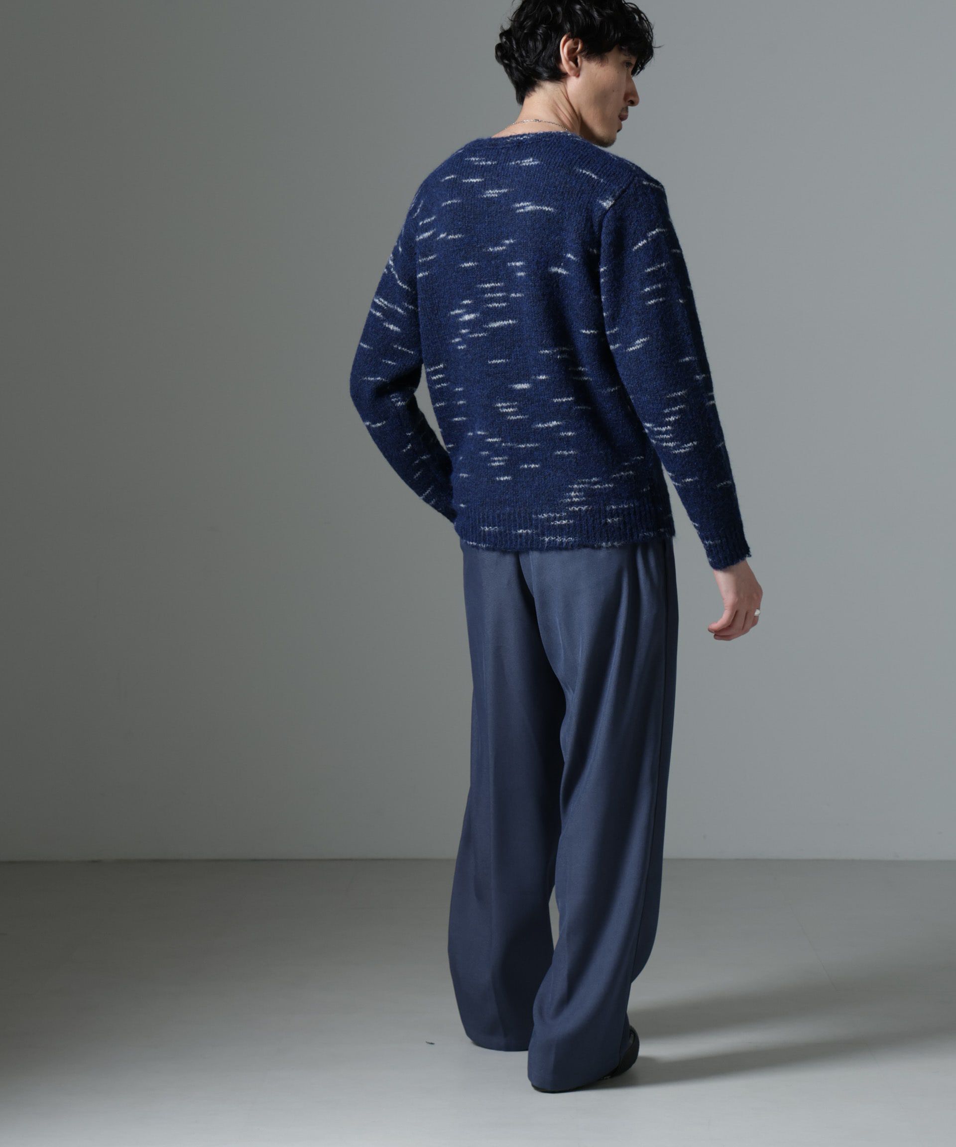 nano･universe「ノイズカモニット」|ニット・セーター|