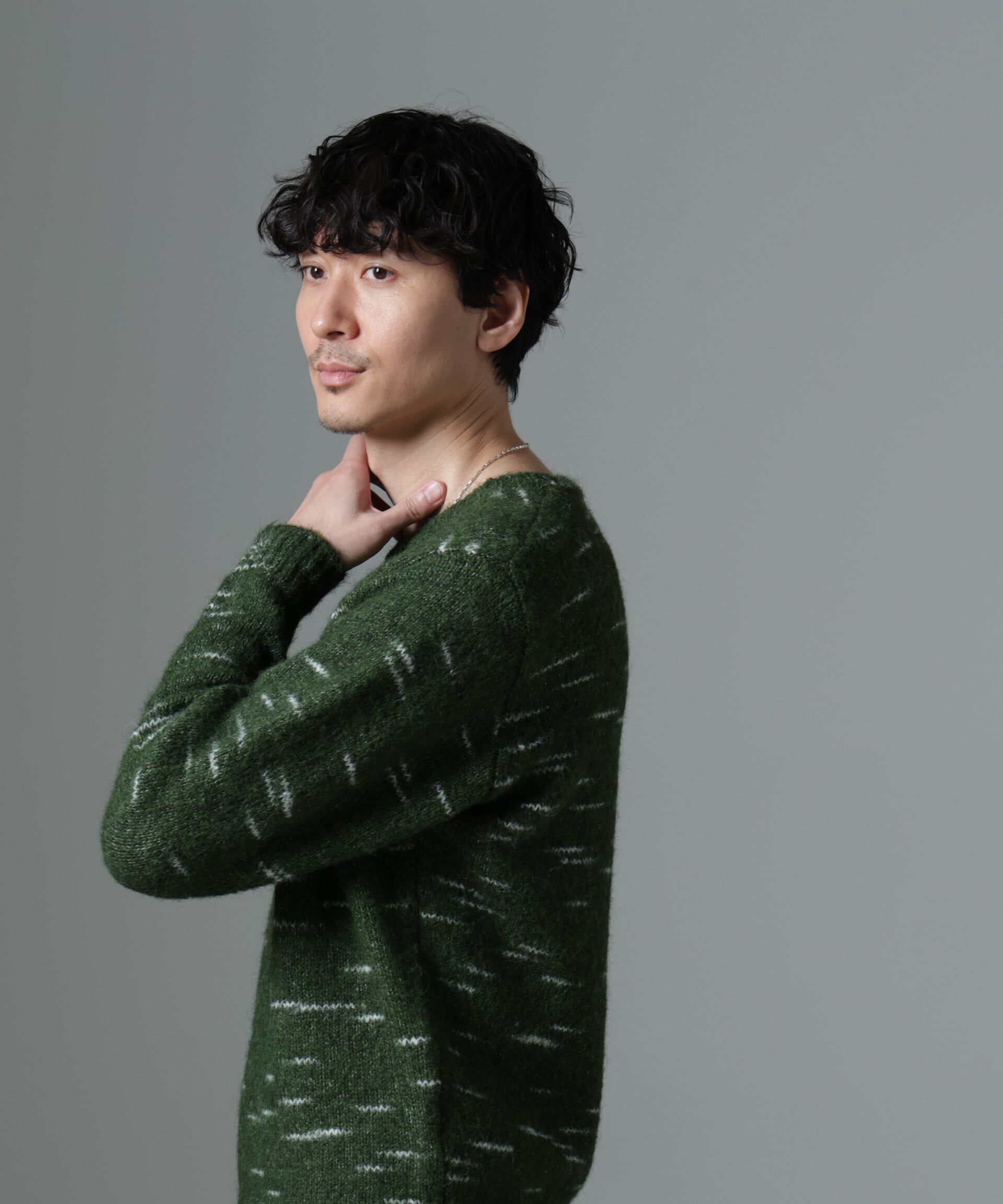 nano･universe「ノイズカモニット」|ニット・セーター|