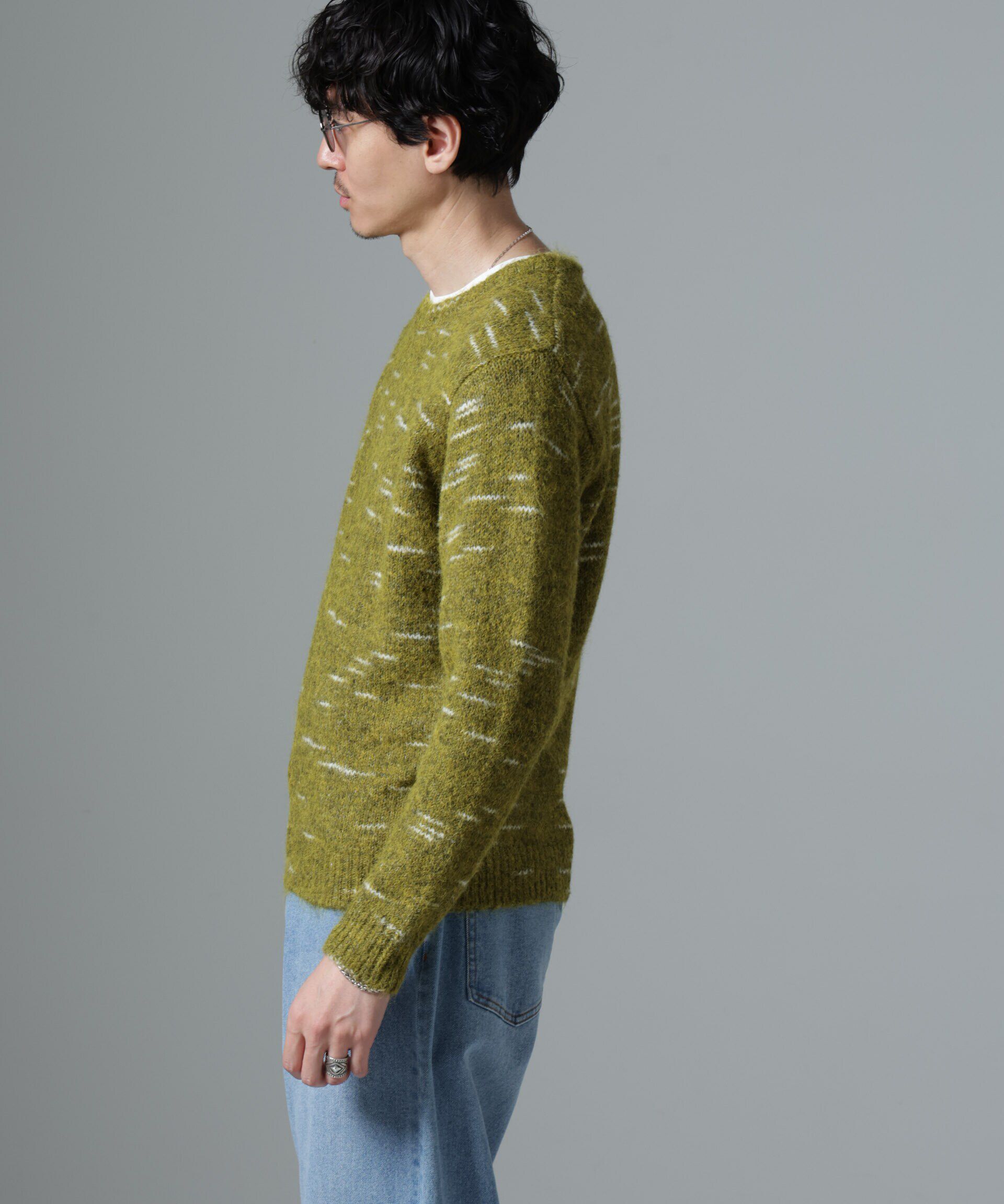 nano･universe「ノイズカモニット」|ニット・セーター|