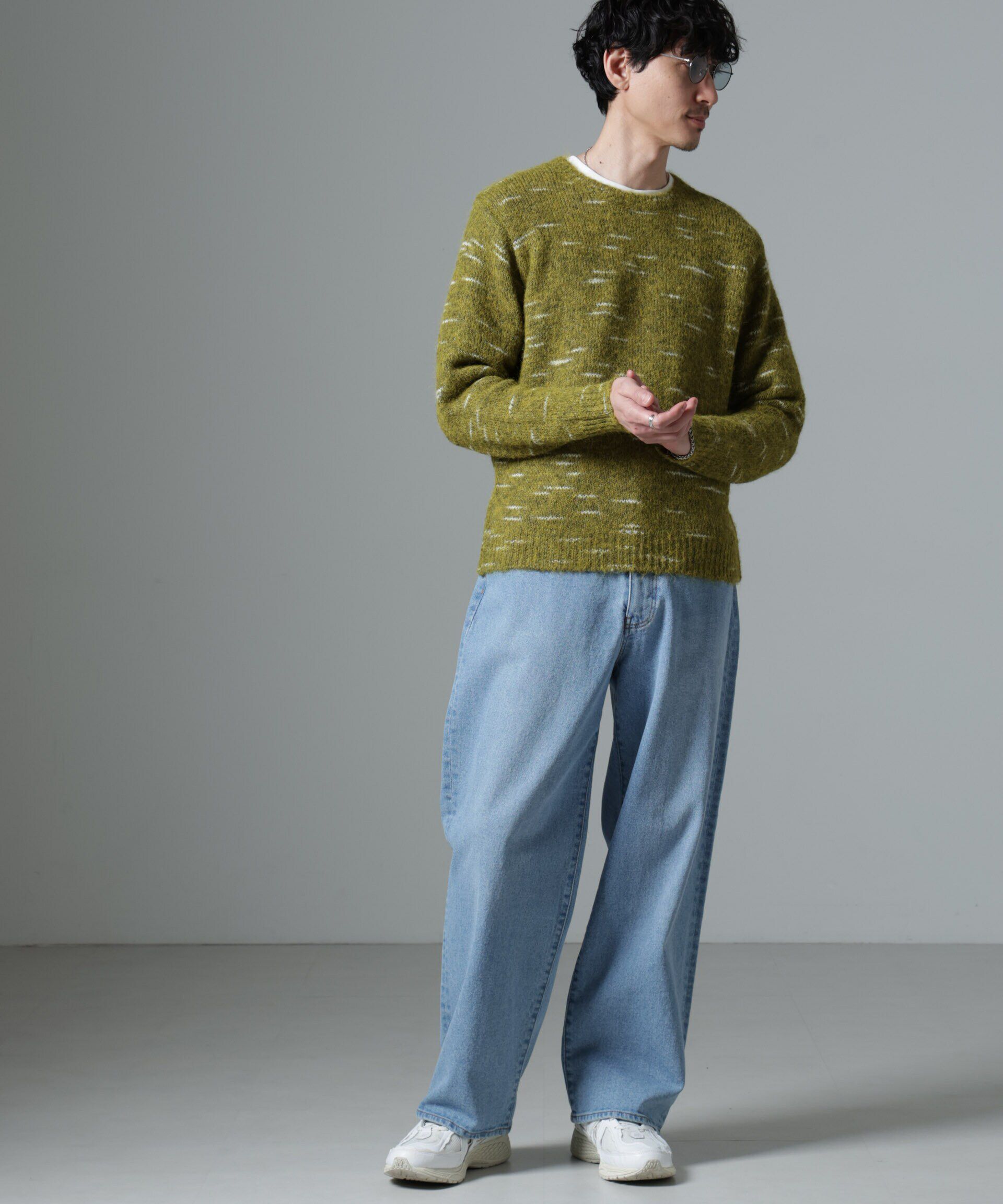 nano･universe「ノイズカモニット」|ニット・セーター|