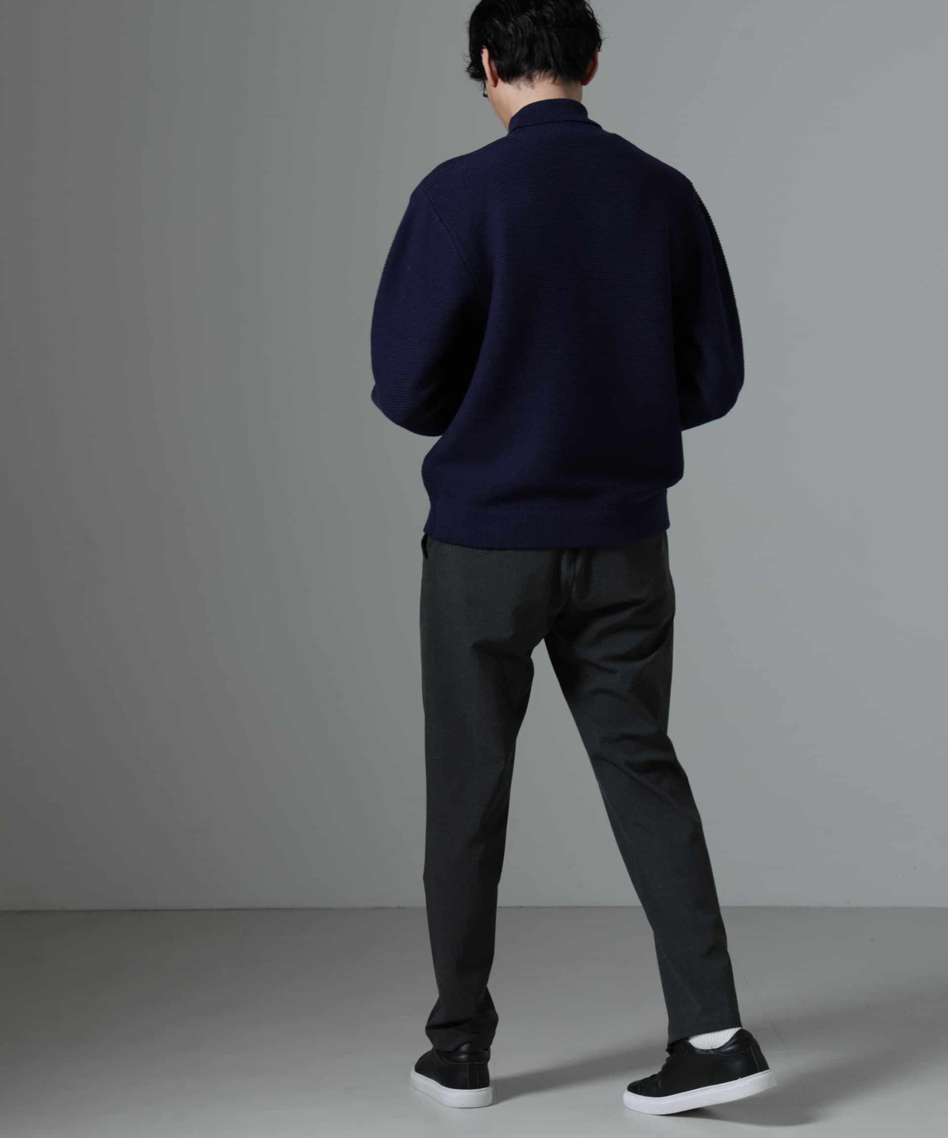 nano･universe「サイドリブストレッチイージーパンツ」|チノ|