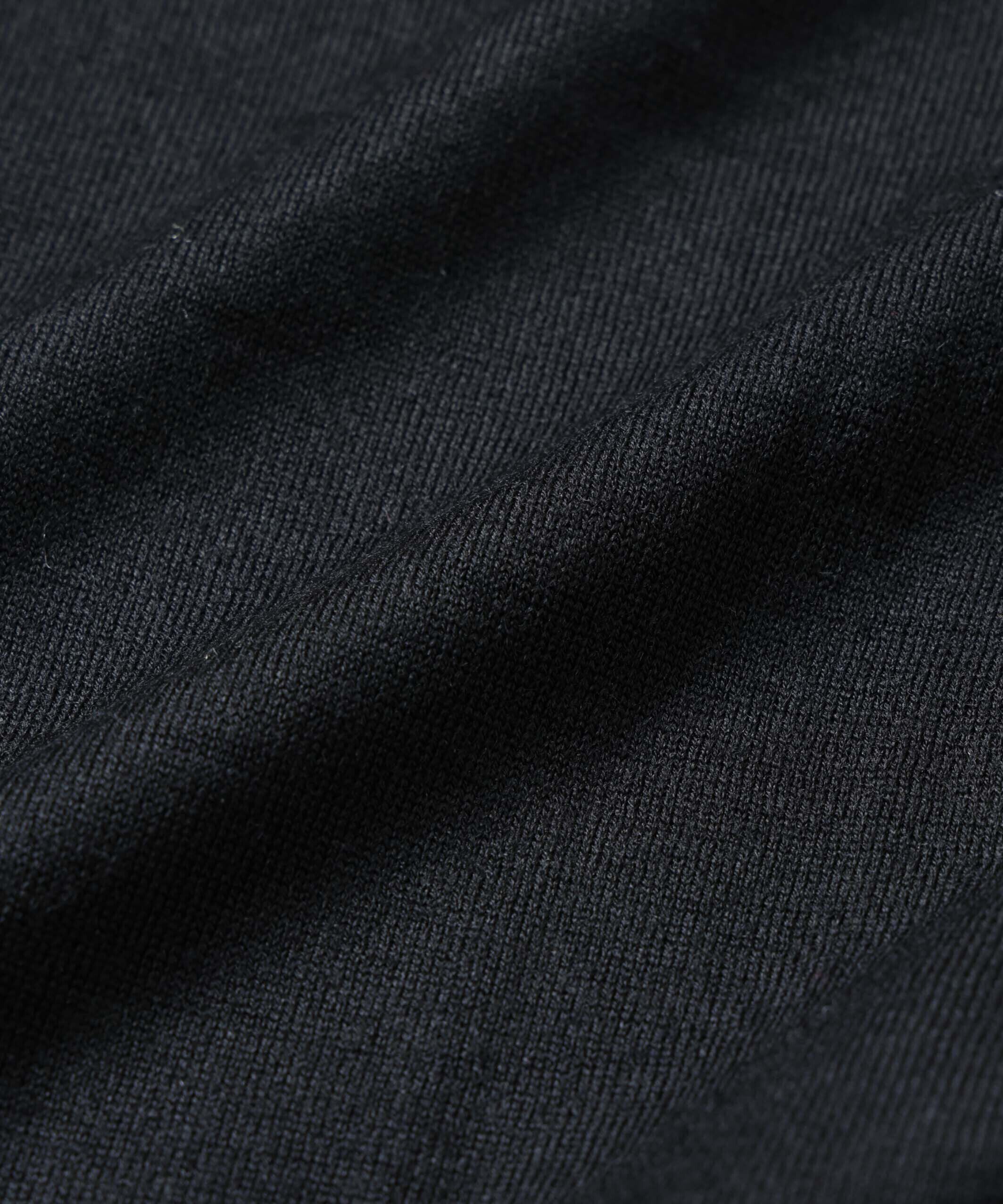 nano･universe「コントラストラインクルーネックカーディガン」|ニット・セーター|