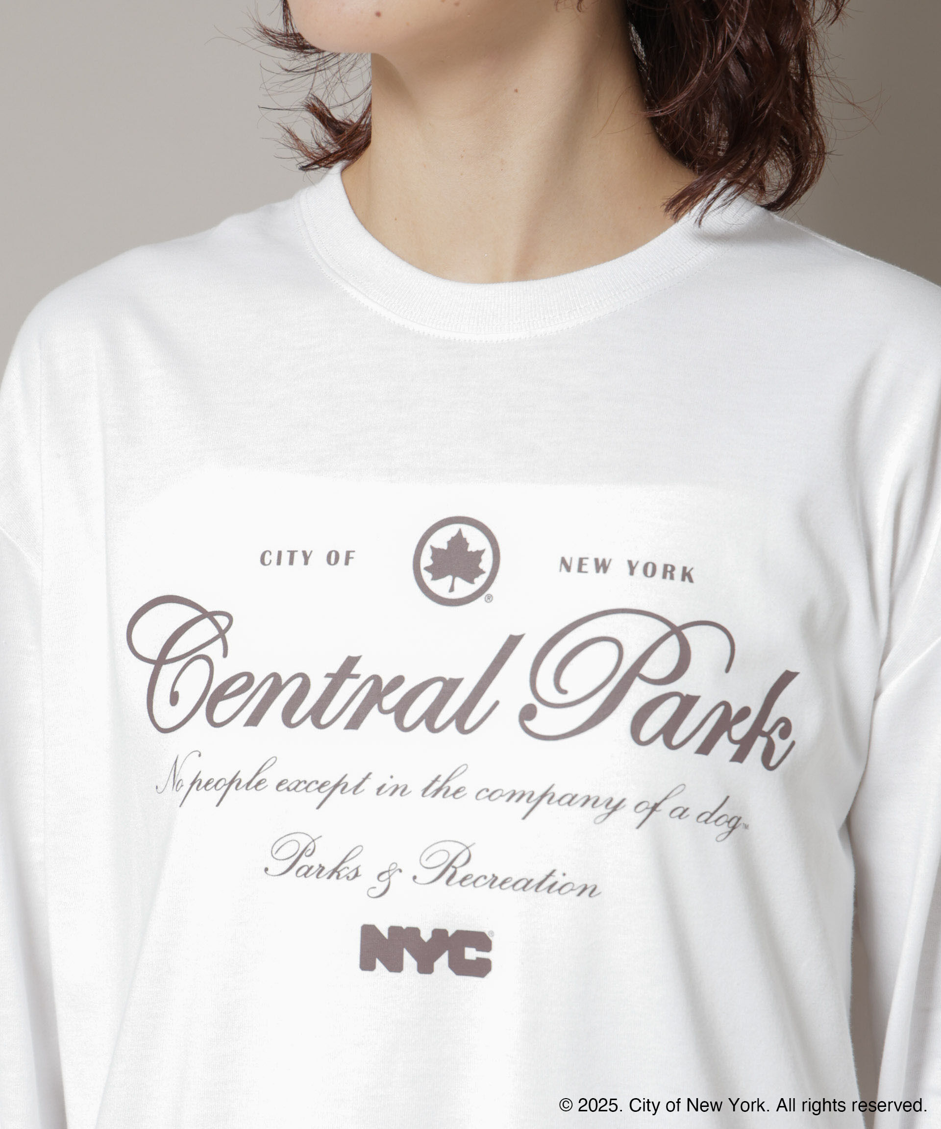 nano･universe「GOOD ROCK SPEED&times;Anti Soaked(R) 汗染み防止 NYC ロンT」|Tシャツ・カットソー|