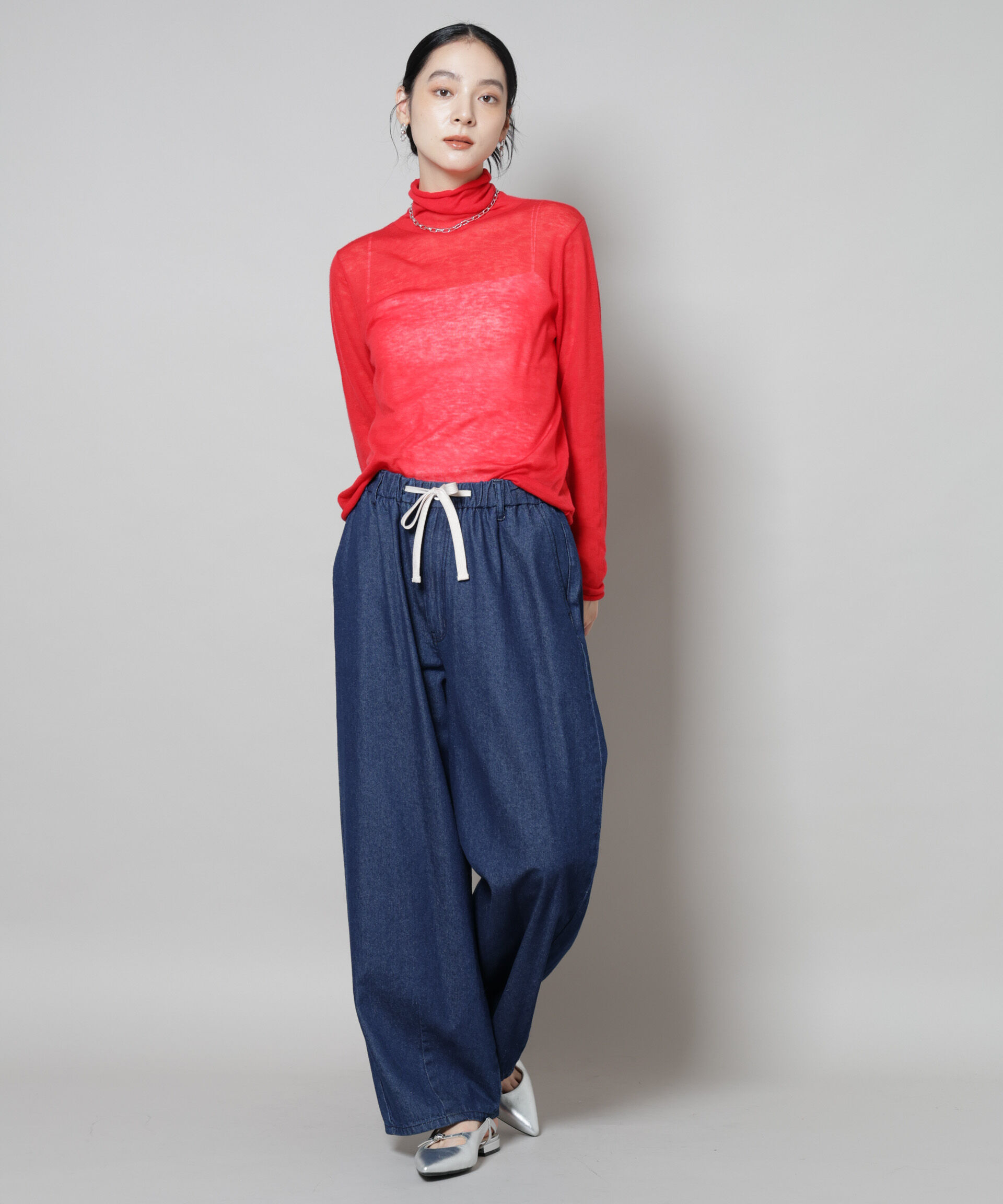 nano･universe「スイビウールタートルネックニットプルオーバー」|ニット・セーター|