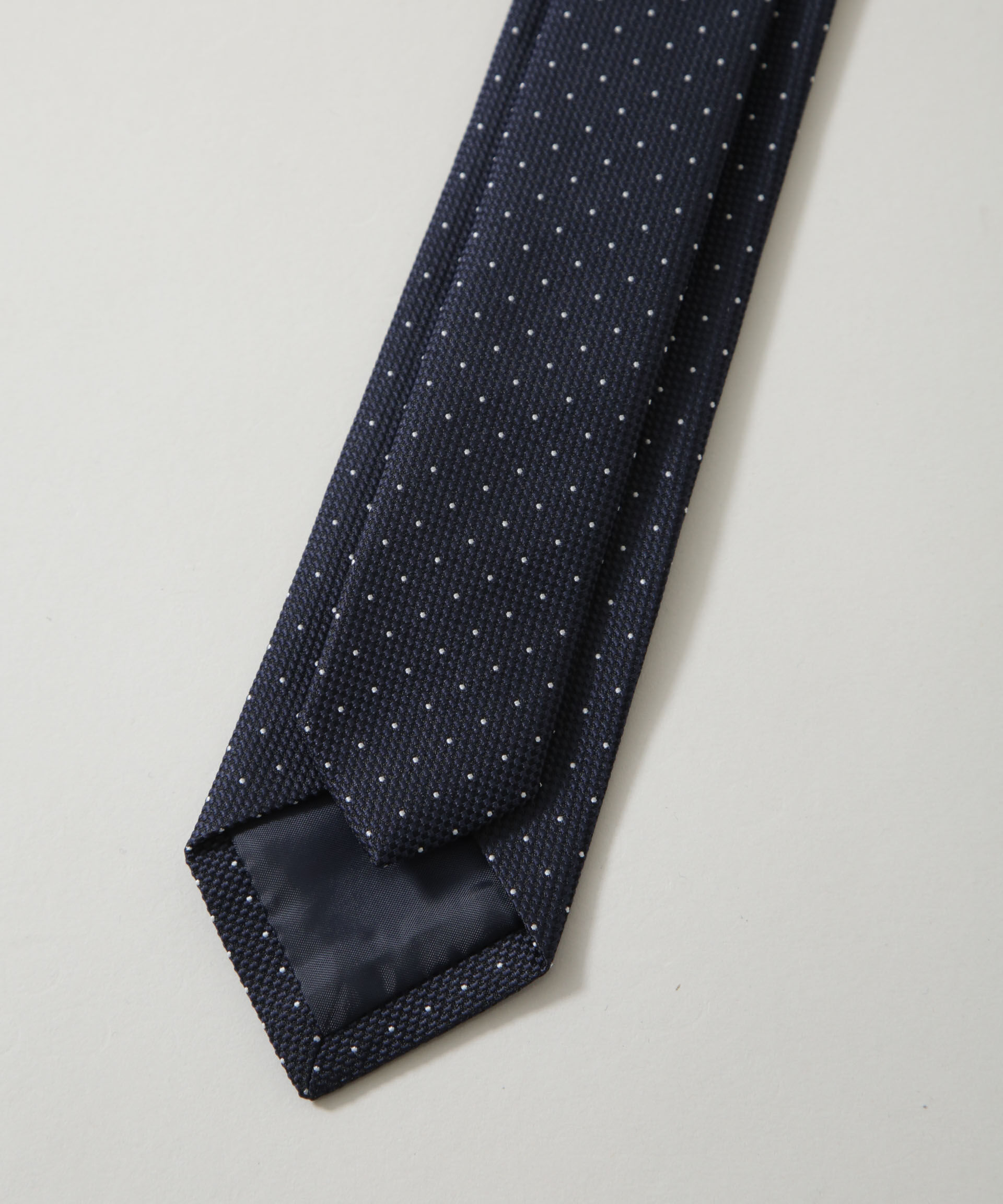 nano･universe「京都西陣ウォッシャブルピンドットネクタイ」|ネクタイ・蝶ネクタイ|