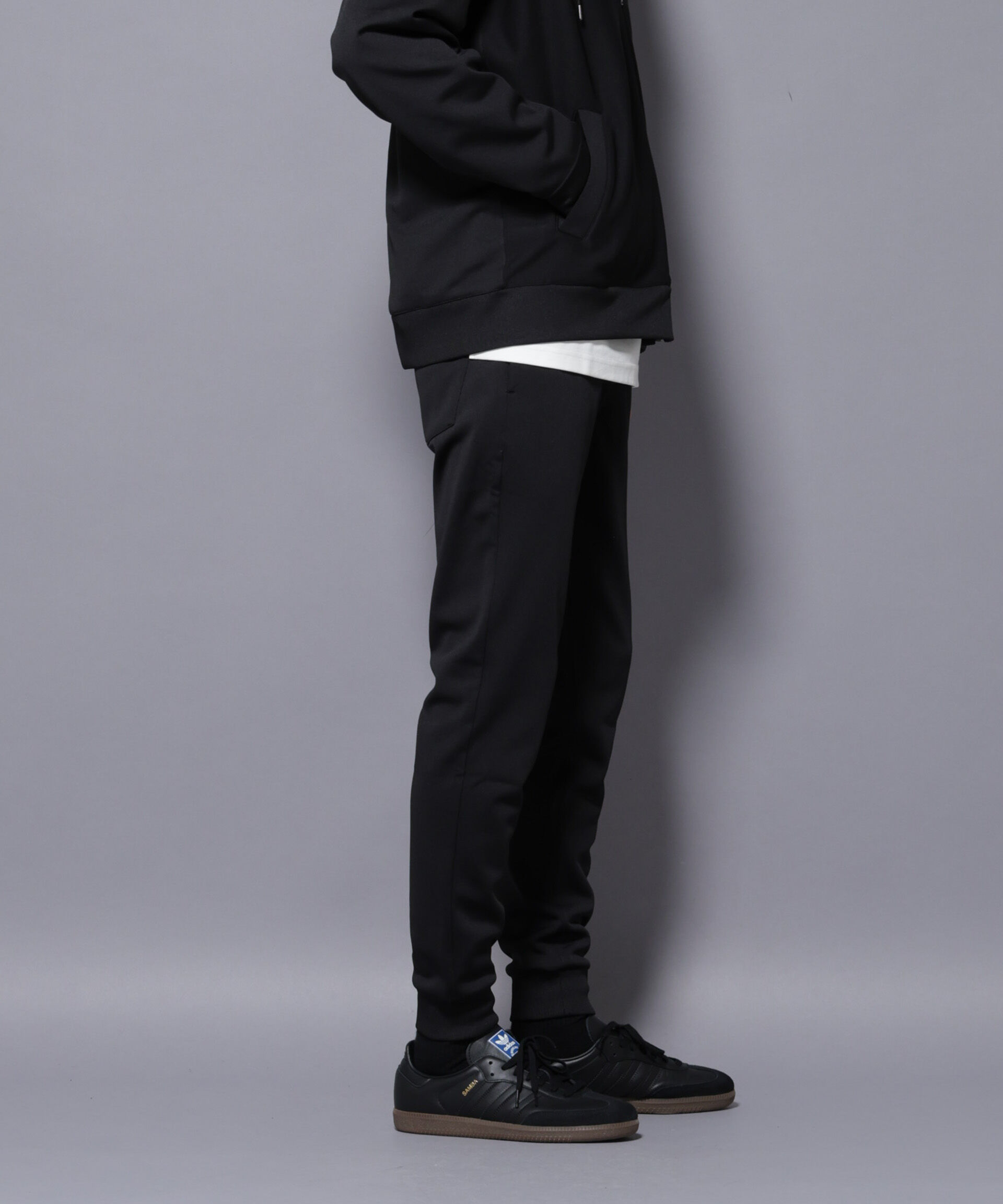 nano･universe「｢MC｣coveross(R) フリースボンディングジョガーパンツ」|チノ|