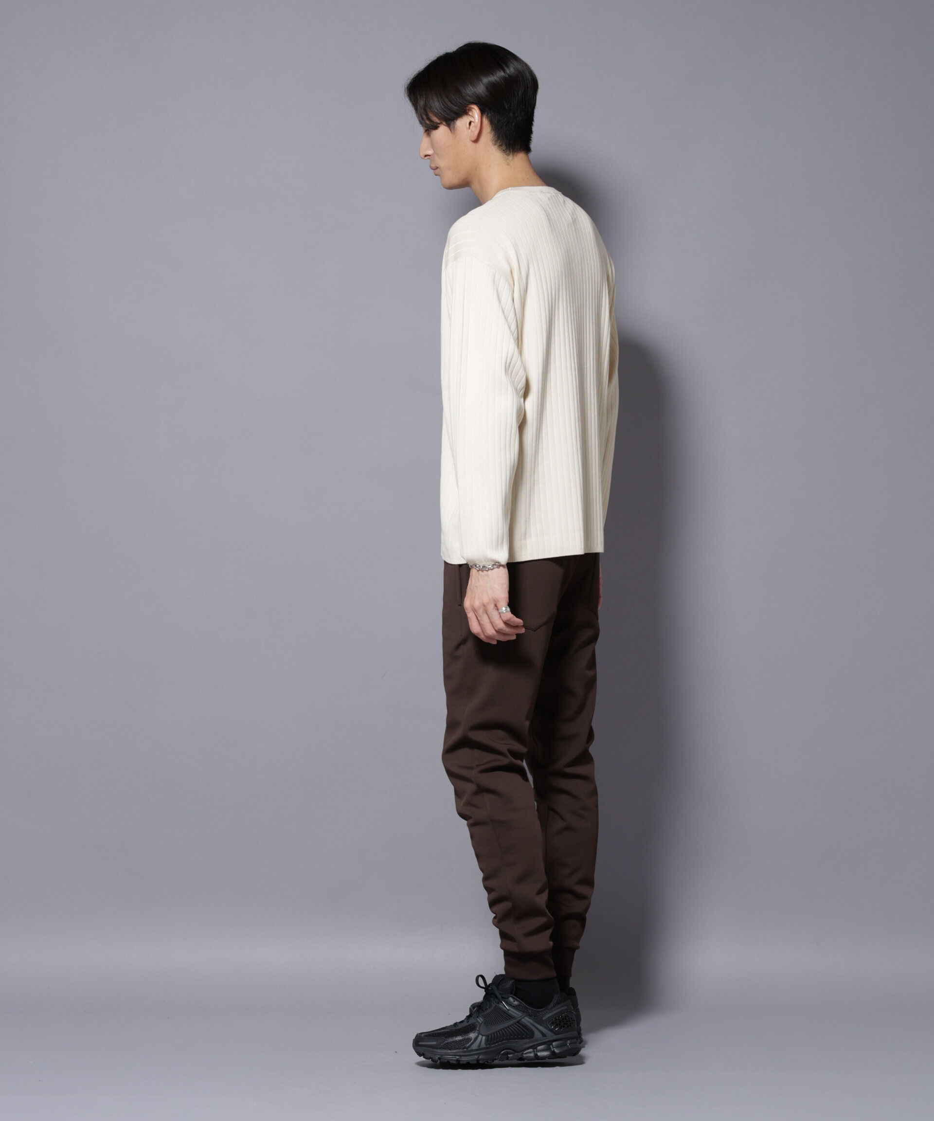 nano･universe「｢MC｣coveross(R) フリースボンディングジョガーパンツ」|チノ|