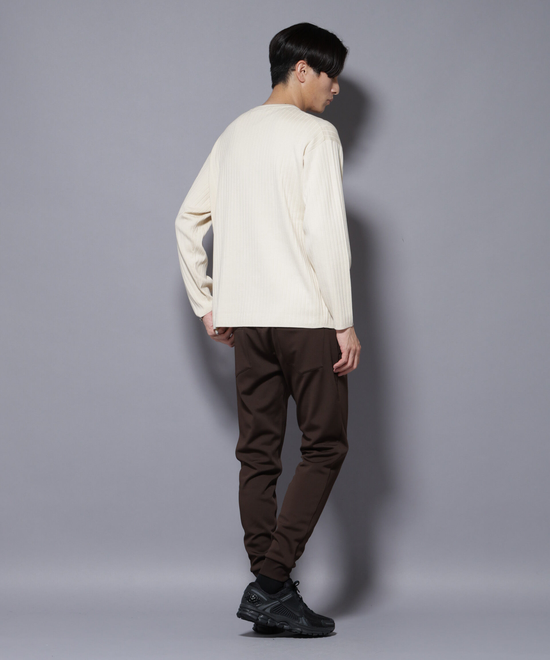 nano･universe「｢MC｣coveross(R) フリースボンディングジョガーパンツ」|チノ|