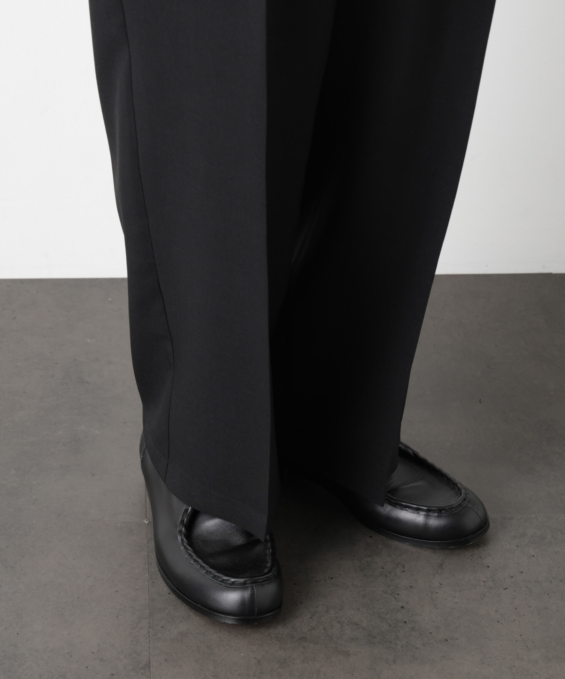 nano･universe「「メランジドライ」ワイドスラックス(セットアップ可)」|チノ|