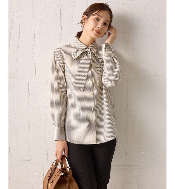 組曲「【ボウタイ付き】メッセージシャーティング シャツ」|シャツ・ブラウス|