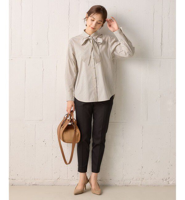 組曲「【ボウタイ付き】メッセージシャーティング シャツ」|シャツ・ブラウス|