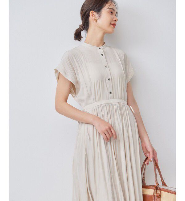 組曲「ギャザーライトデシン ワンピース」|ワンピース|