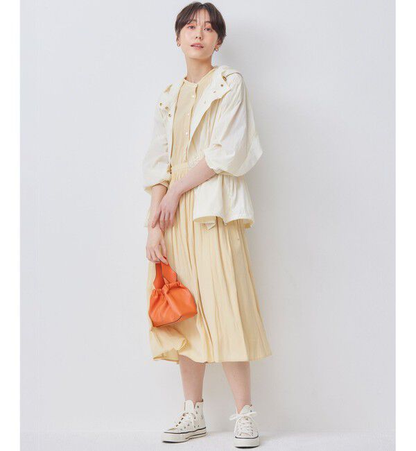 組曲「ギャザーライトデシン ワンピース」|ワンピース|