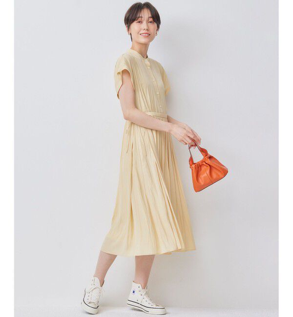 組曲「ギャザーライトデシン ワンピース」|ワンピース|