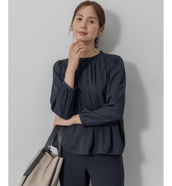 組曲「【WEB限定・2WAY】ジョーゼットシフォンレース襟 ブラウス」|シャツ・ブラウス|