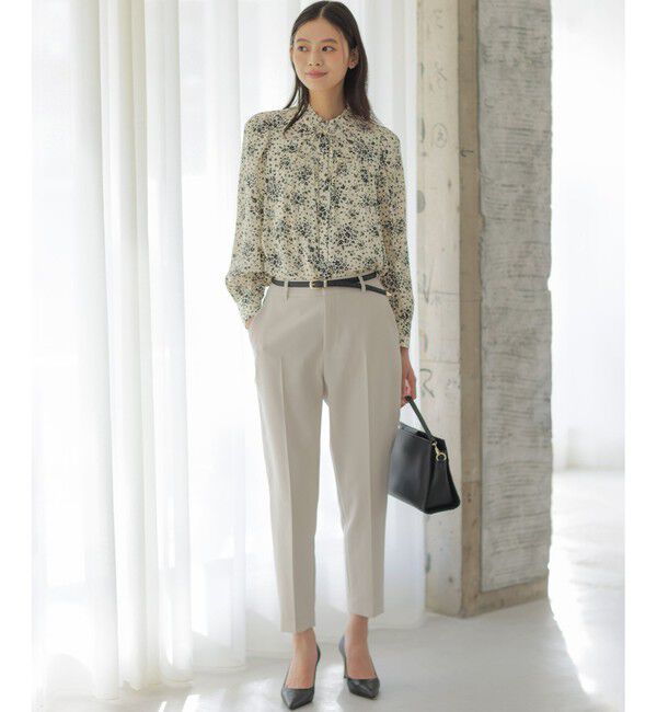 組曲「モザイクフラワープリント ブラウス」|シャツ・ブラウス|