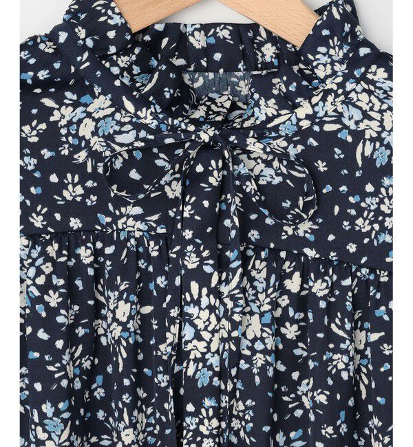 組曲「モザイクフラワープリント ブラウス」|シャツ・ブラウス|