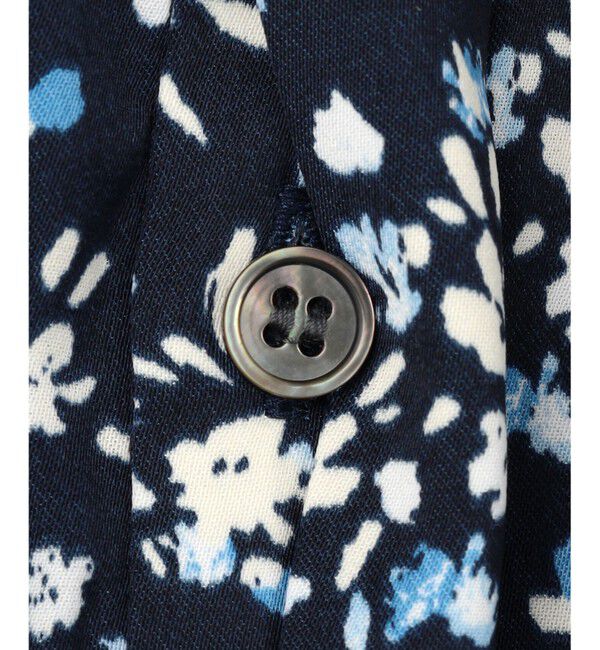 組曲「モザイクフラワープリント ブラウス」|シャツ・ブラウス|