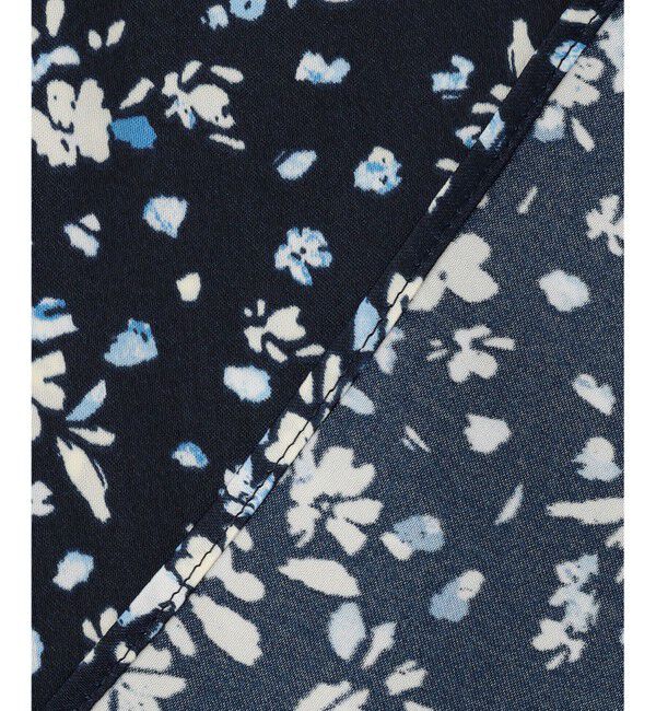 組曲「モザイクフラワープリント ブラウス」|シャツ・ブラウス|