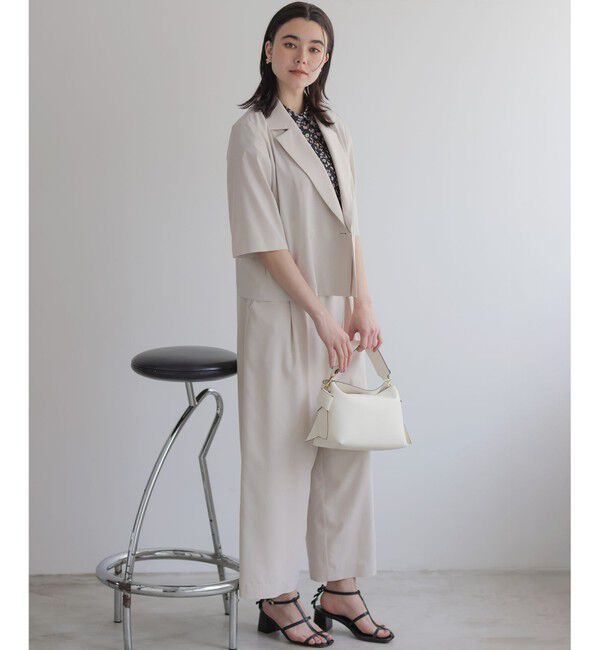 組曲「スムースクロス ラップ見えワイドパンツ」|その他|