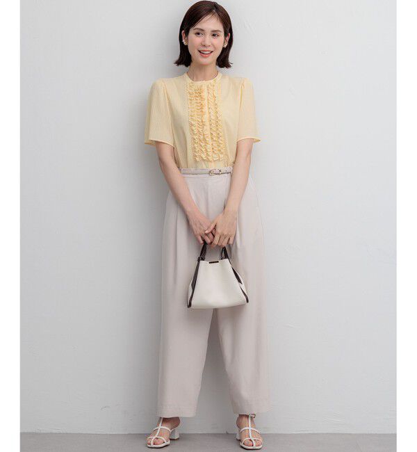 組曲「スムースクロス ラップ見えワイドパンツ」|その他|