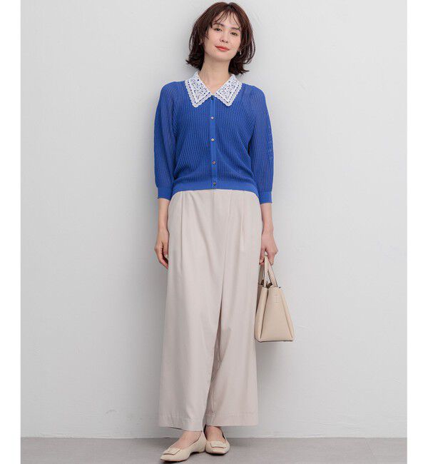 組曲「スムースクロス ラップ見えワイドパンツ」|その他|