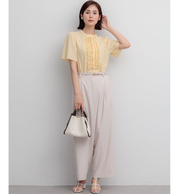 組曲「スムースクロス ラップ見えワイドパンツ」|その他|