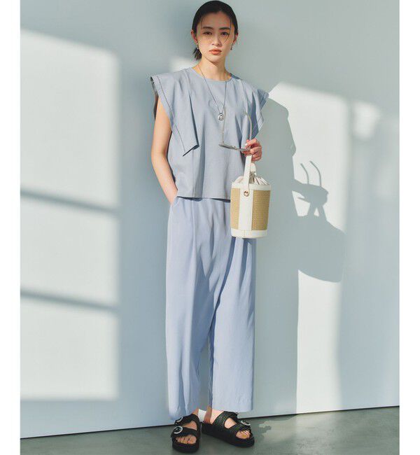 組曲「スムースクロス ラップ見えワイドパンツ」|その他|