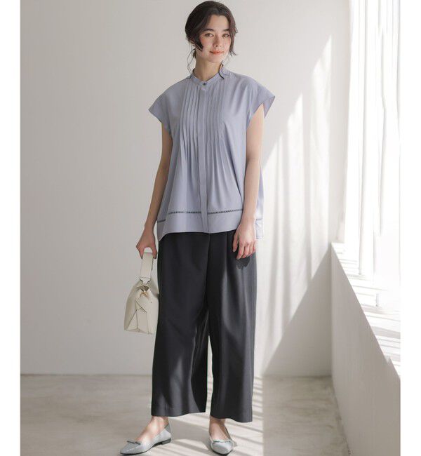 組曲「スムースクロス ラップ見えワイドパンツ」|その他|