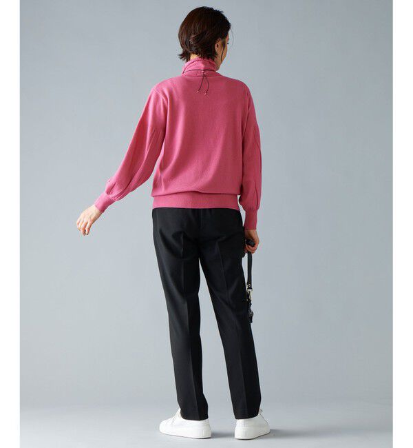 自由区「【撥水加工・洗える】TRギャバ裏起毛テーパード パンツ」|その他|