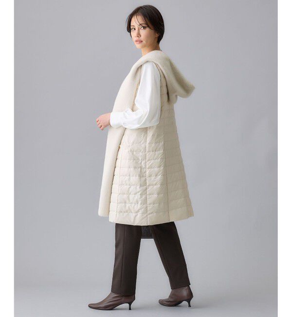 自由区「【撥水加工・洗える】TRギャバ裏起毛テーパード パンツ」|その他|