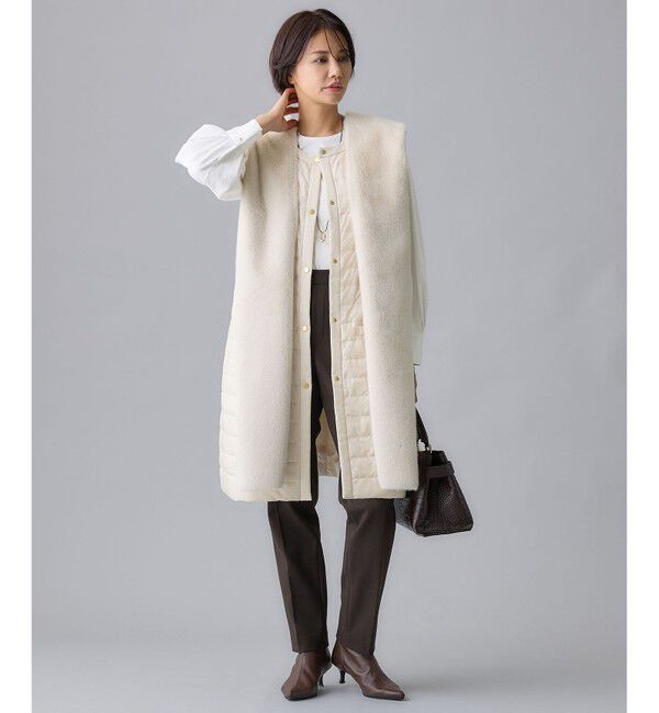 自由区「【撥水加工・洗える】TRギャバ裏起毛テーパード パンツ」|その他|