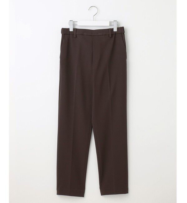 自由区「【撥水加工・洗える】TRギャバ裏起毛テーパード パンツ」|その他|