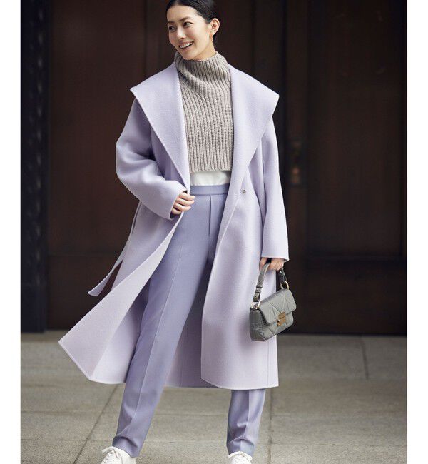 自由区「【撥水加工・洗える】TRギャバ裏起毛テーパード パンツ」|その他|