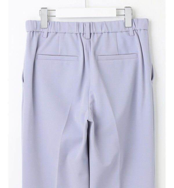 自由区「【撥水加工・洗える】TRギャバ裏起毛テーパード パンツ」|その他|