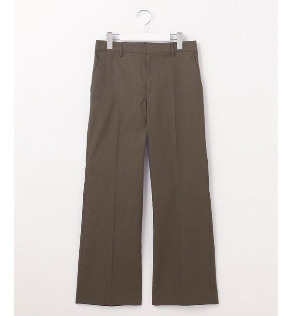 自由区「【接触冷感・UVカット・吸水速乾・洗える】シェルタリングオックスストレート パンツ」|その他|