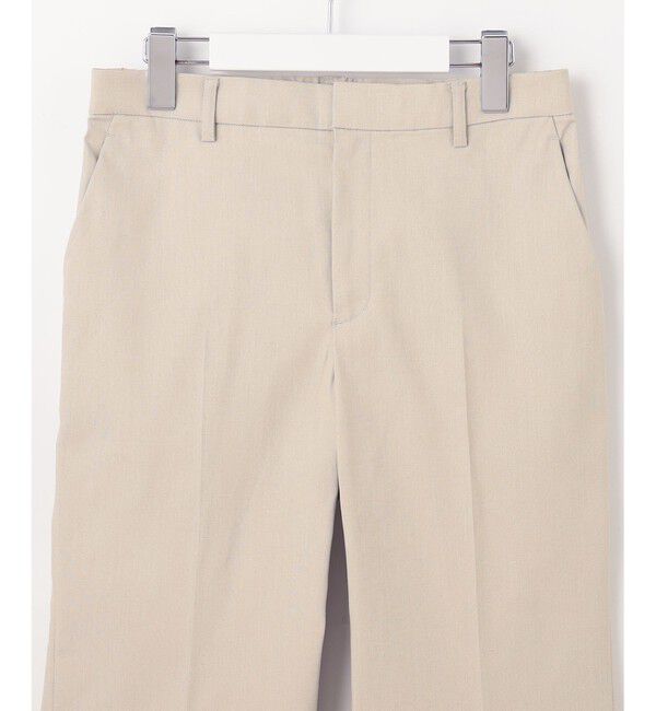 自由区「【接触冷感・UVカット・吸水速乾・洗える】シェルタリングオックスストレート パンツ」|その他|