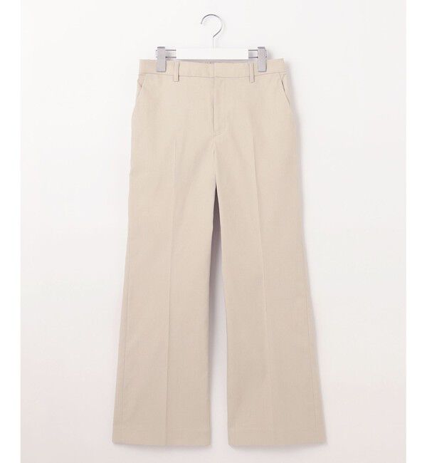 自由区「【接触冷感・UVカット・吸水速乾・洗える】シェルタリングオックスストレート パンツ」|その他|