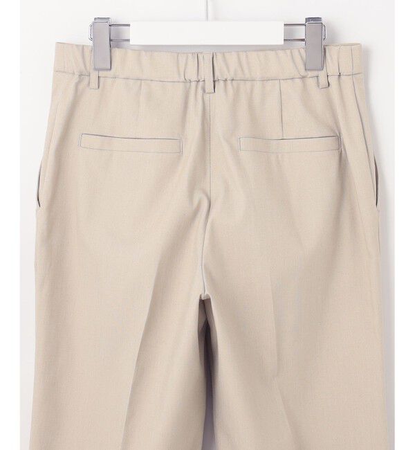 自由区「【接触冷感・UVカット・吸水速乾・洗える】シェルタリングオックスストレート パンツ」|その他|