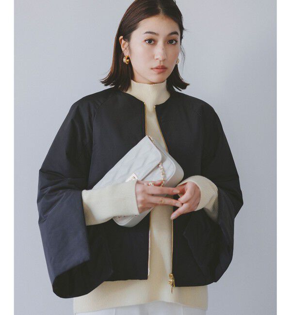 自由区「【WEB限定カラーあり・洗える】ウールカシミヤブレンドハイネック ニット」|ニット・セーター|